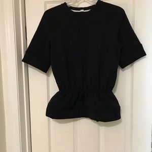 Rare Lululemon Top with peplum waist
